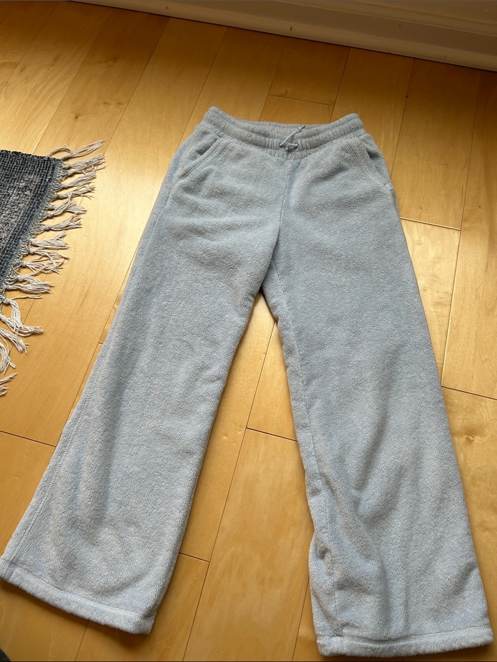 Athleta Light Blue Fleece Joggers for Kids